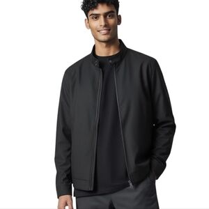 St. John's Bay Men's Charcoal Windbreaker Jacket